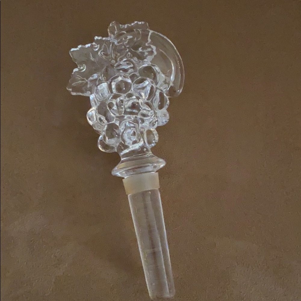 Mikasa Australian Crystal Wine Bottle Stopper - Picture 2 of 4